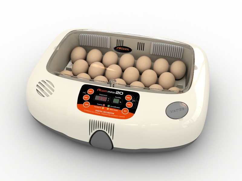 Rcom Max MX20 Compact Bird Egg Incubator Hatcher